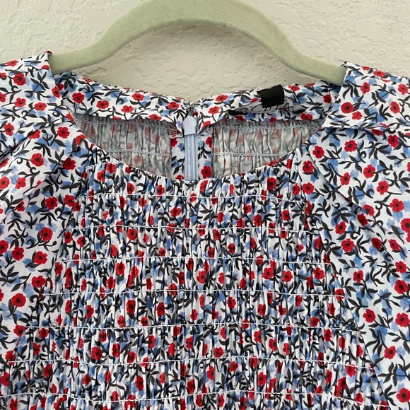 NWT J. Crew Meadow Scandi Girl Dress in Poppy Cotton Poplin - Picture 6 of 12